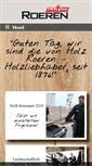 Mobile Screenshot of holz-roeren.de